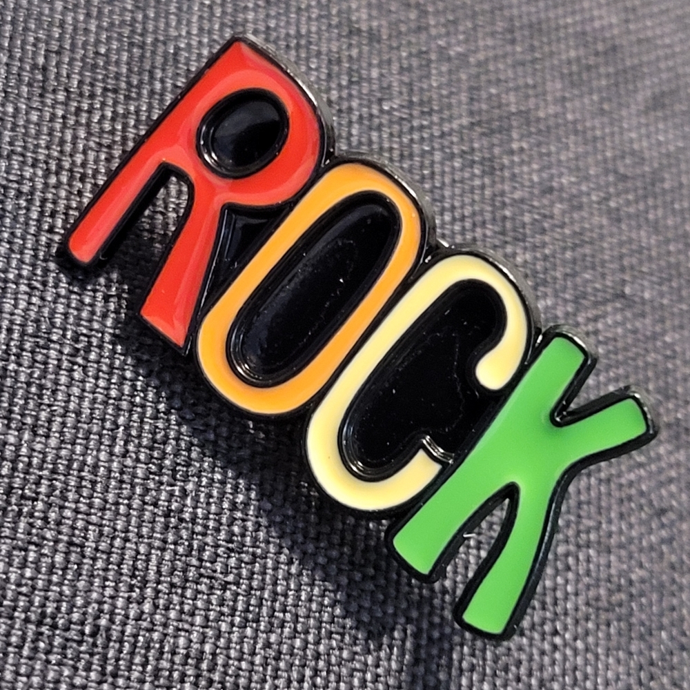 ROCK Colorful Enamel Pin